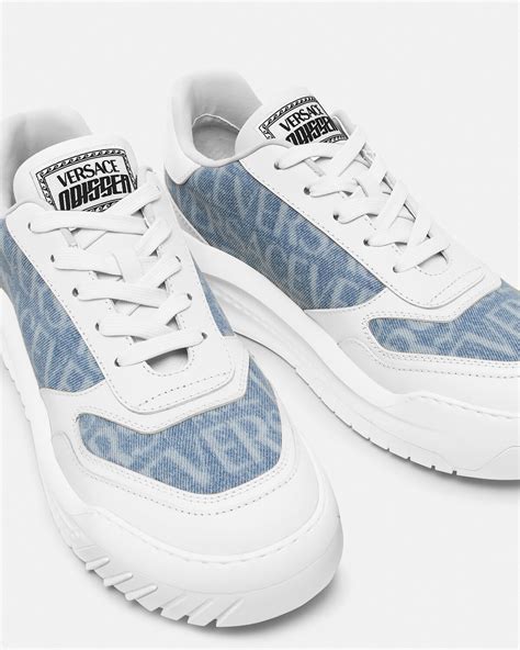 men's versace odissea sneakers|versace sneakers white label.